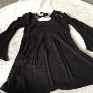 Stunning black bohemian dress